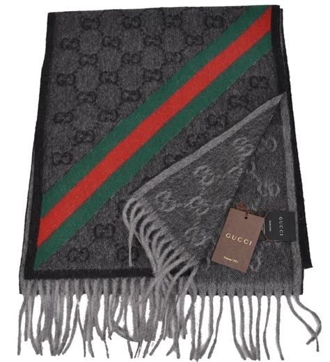 gucci muffler men|Gucci handkerchief scarf.